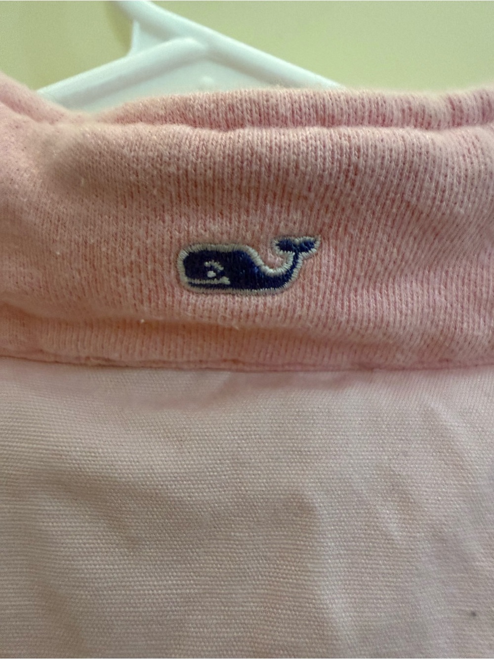 Vineyard Vines Light Pink Quarter-Zip Pullover - Picture 6 of 6